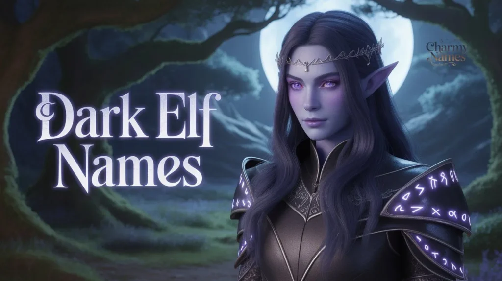 dark elf names