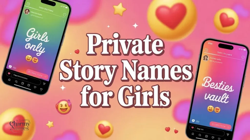 private story names for girls