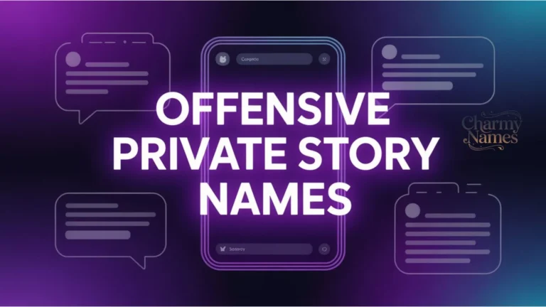 offensive private story names